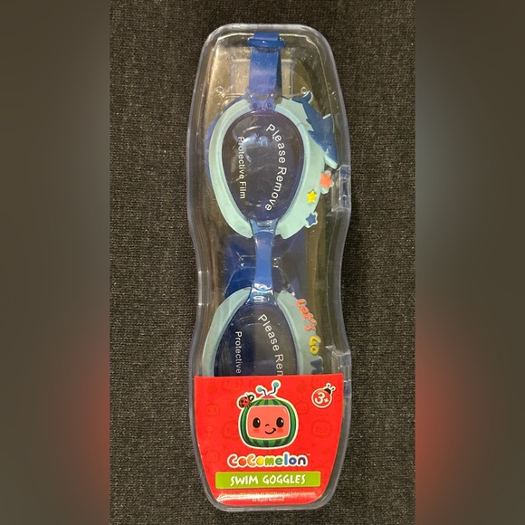 CoComelon Super-Soft Watertight Seal KIDS Swim Goggles - Picture 2 of 6